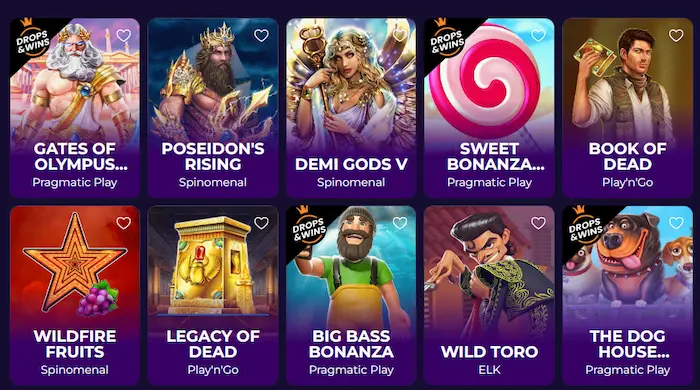 FG Fox Casino games